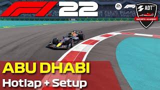 F1 22: ABU DHABI HOTLAP + SETUP (1:22.582) Pilota: ADT_Erpec