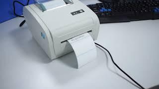 4inch label printer with usb and bluetooth connect printing 4 X 6 labels