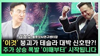 테슬라 주가 상승 폭발 '이때부터' 시작됩니다 ㅣ 강정수 블루닷AI 연구센터장 [찐코노미]