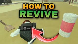 HOW TO REVIVE USING BANDAGES IN DEAD RAILS - HOW TO REVIVE TEAMMATE IN DEAD RAILS TUTORIAL!