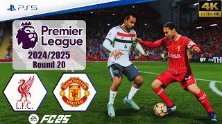 FC 25 - Liverpool vs. Manchester United | Premier League 24/25 | Full Match | PS5™[4K]