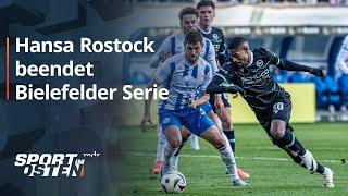 Hansa Rostock beendet Bielefelder Erfolgsserie | Sport im Osten | MDR