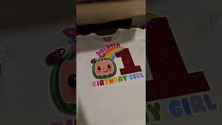 Let's make a few birthday shirts! #handmade #craft #1stbirthday #partyideas #birthdayshirt