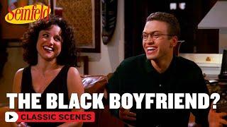 Elaine Can't Tell If Her Boyfriend Is Black | The Wizard | Seinfeld