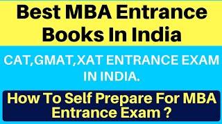 Best Books For MBA Preparation || How to self prepare for CAT | Careers in MBA | CAT, MAT, NMAT| MBA