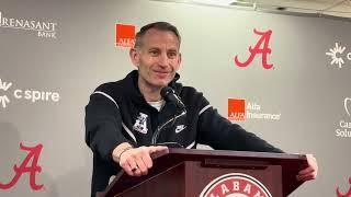 Nate Oats previews home finale vs. No. 5 Florida | Alabama Basketball