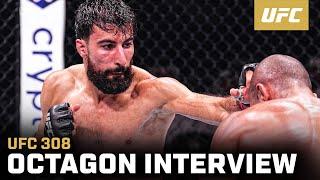 Farid Basharat Octagon Interview | UFC 308