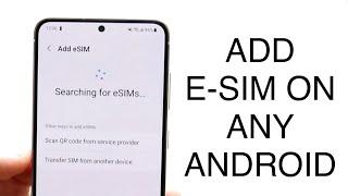 How To Activate eSim On Android! (2023)