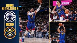 Denver Nuggets vs. Los Angeles Clippers Full Game Highlights  | 1/8/25