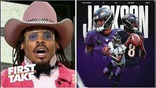 FIRST TAKE | NFL World owes Lamar Jackson an APOLOGY! - Cam Newton claims Ravens QB is the REAL MVP