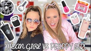 MEAN GIRL  VS PREPPY GIRL 🫶 TARGET SHOPPING SPREE