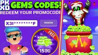 PKXDDECEMBER GEMS CODES!GET FREE GEMS IN PKXD! #pkxd #pkxduniverse #000