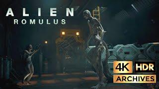 Alien: Romulus [ 4K - HDR ] Final Fight 2/4 - Rain Vs Xenomorph Hybrid (2024)