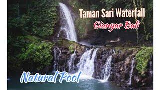 Taman Sari Waterfall and Natural Pool, Wisata Hits di Gianyar Bali