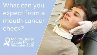 What to expect from a mouth cancer check