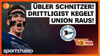 Arminia Bielefeld – 1. FC Union Berlin | DFB-Pokal, 2. Runde Saison 2024/25 | sportstudio