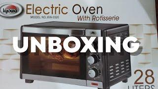 Unboxing Kyowa Electric Oven w/ Rotisserie 28L KW-3330