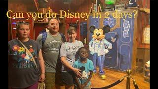 Can you do Disney World in 2 days? // Big Family Travel // Travel on a budget