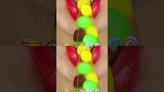 SWEET JELLY EATING #mukbang #asmr #shorts #foodchallenge