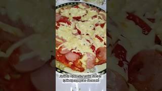 Табада жасалатын оңай пицца.Пицца на скавароде.#пиццаза5минут#cooking#пиццадома#пицца#асүй#дәмдіас!