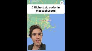 5 Richest Zip Codes in Massachusetts