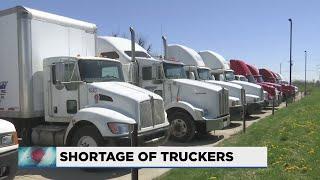 Local trucking company looking for drivers amid nationwide shortage