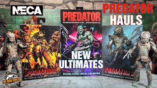 NECA Ultimates! Predator 2 Shaman, Warrior and Stone Heart Predator Figure Hauls and Overview!