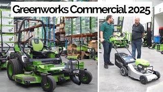 Hands-On with the Full Greenworks Commercial 2025 Tool Line Up