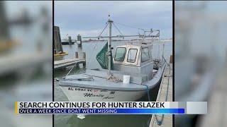 Water search for Hunter Slezak continues and expands