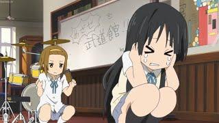 K-ON! - Mio is easily scared