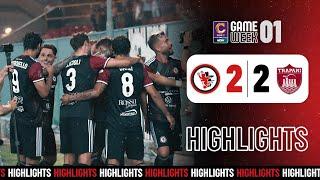 FOGGIA - TRAPANI 2 a 2: GLI HIGHLIGHTS