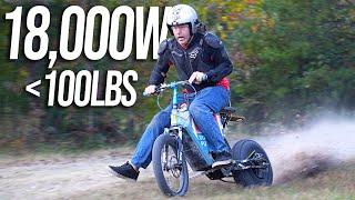 We Built a 24HP Electric Mini Bike (and it’s Terrifying)