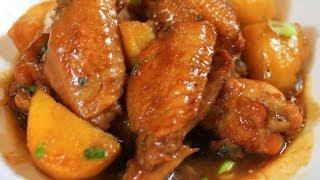 Chicken Wings with Potatoes recipe / 燒雞翅土豆