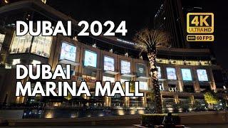 Experience 4K Dubai Marina Mall: A Waterfront Shopping Paradise