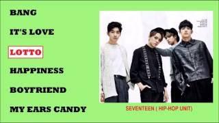 SEVENTEEN's Cover Songs (Part 4)