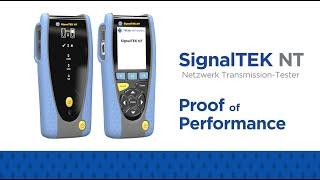 SIGNALTEK NT Kabel/Netzwerk Transmission Tester bis 1G