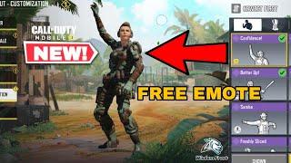 How to Get FREE Emote Confidence | How to CLAIM and EQUIP in Cod Mobile 2024