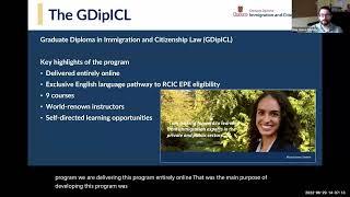 Graduate Diploma in Immigration and Citizenship Law - June 29 Information Webinar