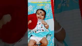 #shorts #aaradhya  My First Blog #shorts । Aaradhya first Video Shouting  #trending