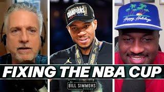 Bill Simmons Fixes the NBA Cup | With Wosny Lambre and Joe House | The Bill Simmons Podcast