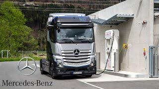 Mercedes-Benz Gen H2 Truck - Demonstration of Capabilities