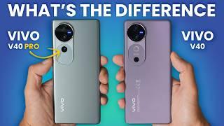 Vivo V40 PRO vs V40 - Spot The Difference!