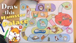 The Ultimate Hamster Palace Drawing Challenge | For Beginners