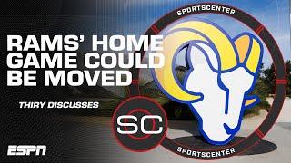 L.A. fires could force Vikings-Rams to play in Glendale at ‘the last minute’ – Thiry | SportsCenter