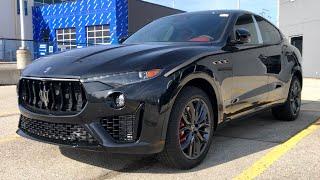 2020 Maserati Levante SQ4 Carbon Black Metallic 424HP | In-Depth Visual Walk Around