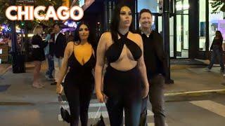 Nightlife in Chicago on Friday | July 5, 2024 | 4k Video City Sounds