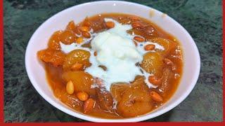 Hyderabadi Qubani Ka Meetha Recipe For 15 People