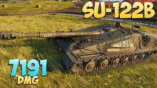 SU-122B - 4 Kills 7.1K DMG - Unconscious! - World Of Tanks