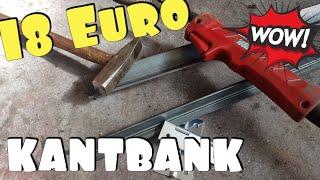 kantbank selber bauen für 18Euro. Kanten.Blech biegen.Biegevorrichtung.DIY Sheet metal Bending.