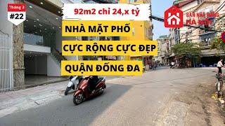 Bán Nhà Mặt Phố Hà Nội 92m2 Ngõ Văn Chương Quận Đống Đa | Bán Nhà Hà Nội